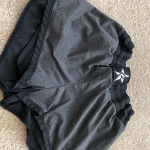 rebel athletic shorts! only used a few times!